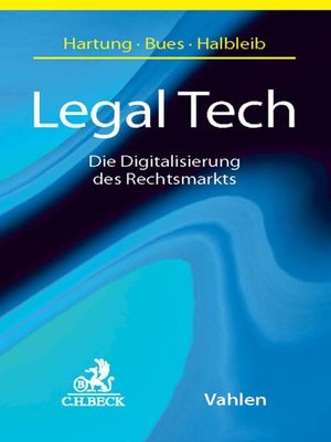 cover image of Legal Tech